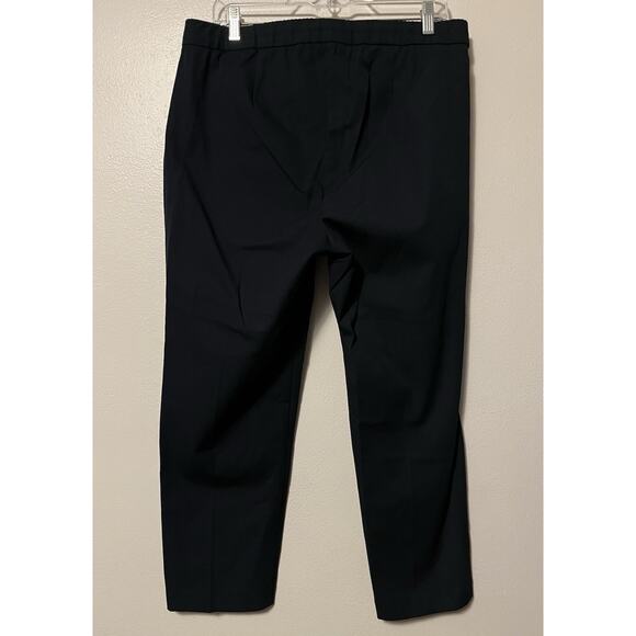 J Jill Pants Women’s 16 Petite Navy Precision Stretch Side Zip Career Office NWT - Picture 5 of 11